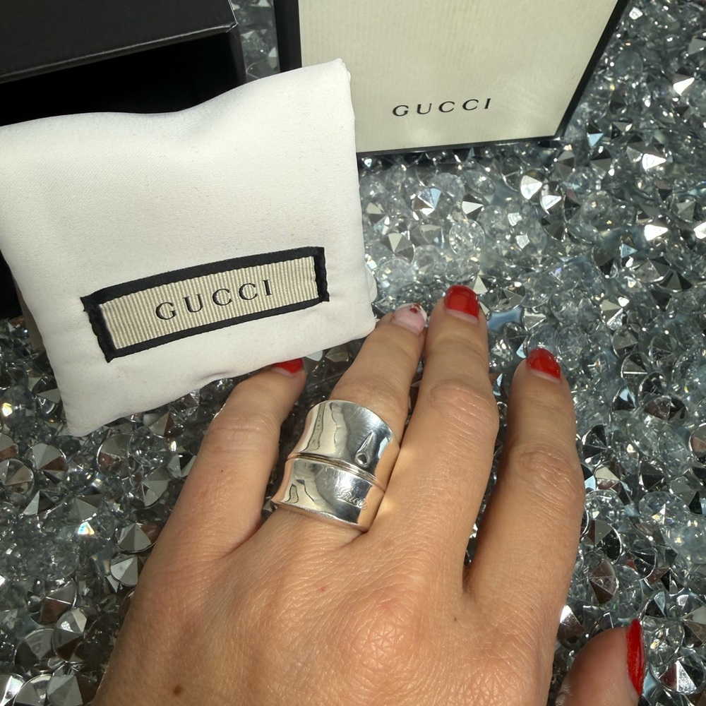 Gucci Sterling Silver Dabble Band full included - Picture 10 of 10